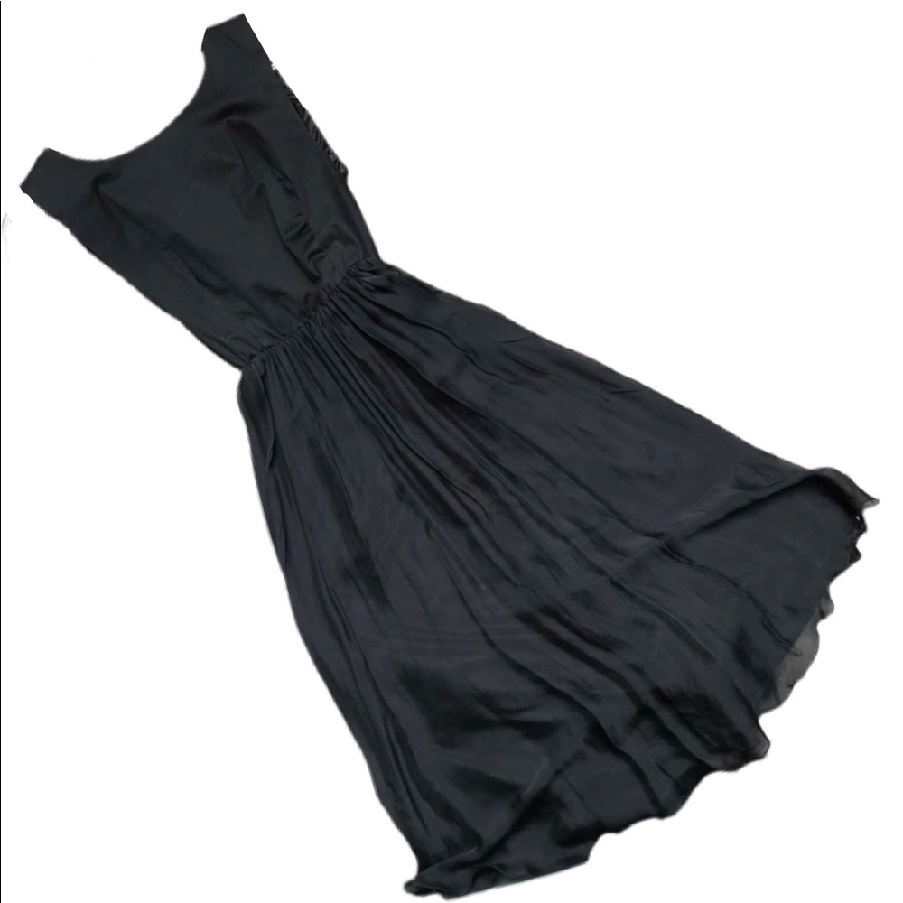 BSB Collection Black Backless Sleeveless Dress